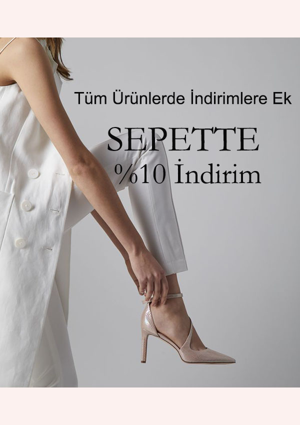 Tüm Ürünlerde İndirimlere Ek Sepette %10 İndirim