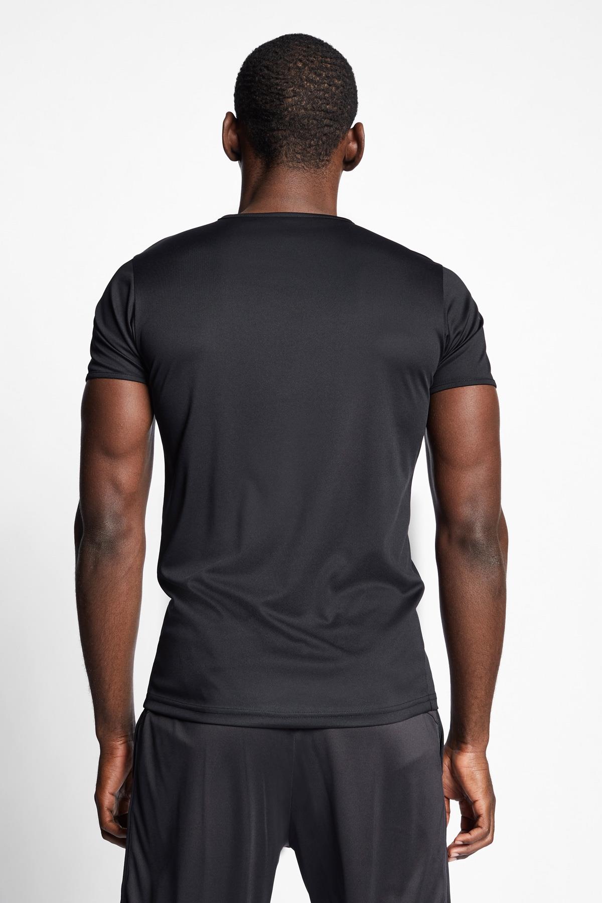 Lescon 23S-1220-23B Siyah Erkek Kısa Kollu T-Shirt