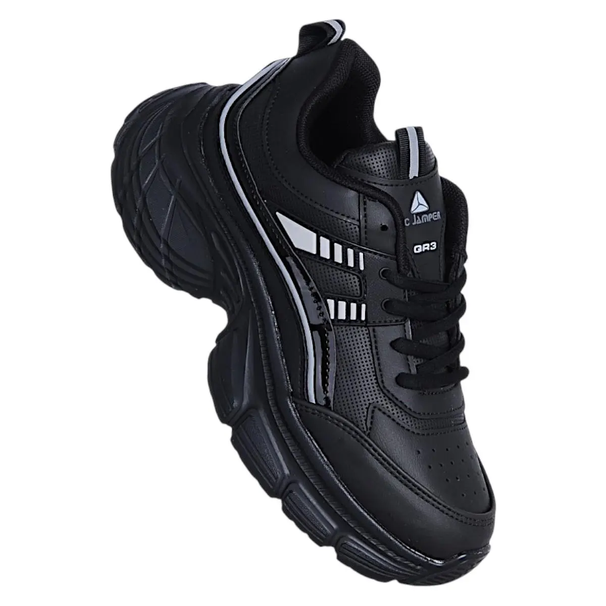 Mc Jamper 2388 Gr Cilt Siyah Erkek Çocuk Sneaker Ayakkabı