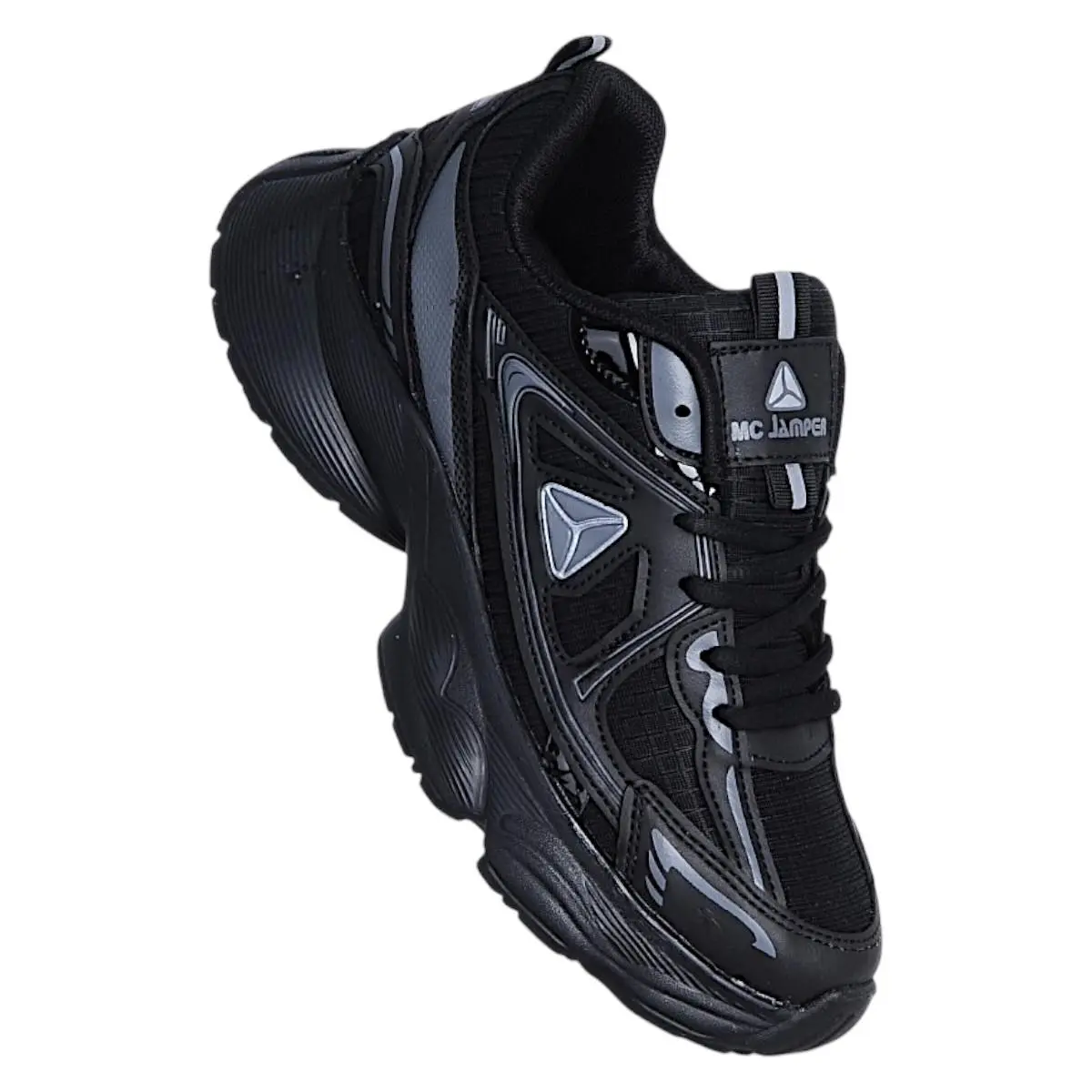 Mc Jamper 2411 Gr Prşt Siyah Erkek Çocuk Sneaker Ayakkabı