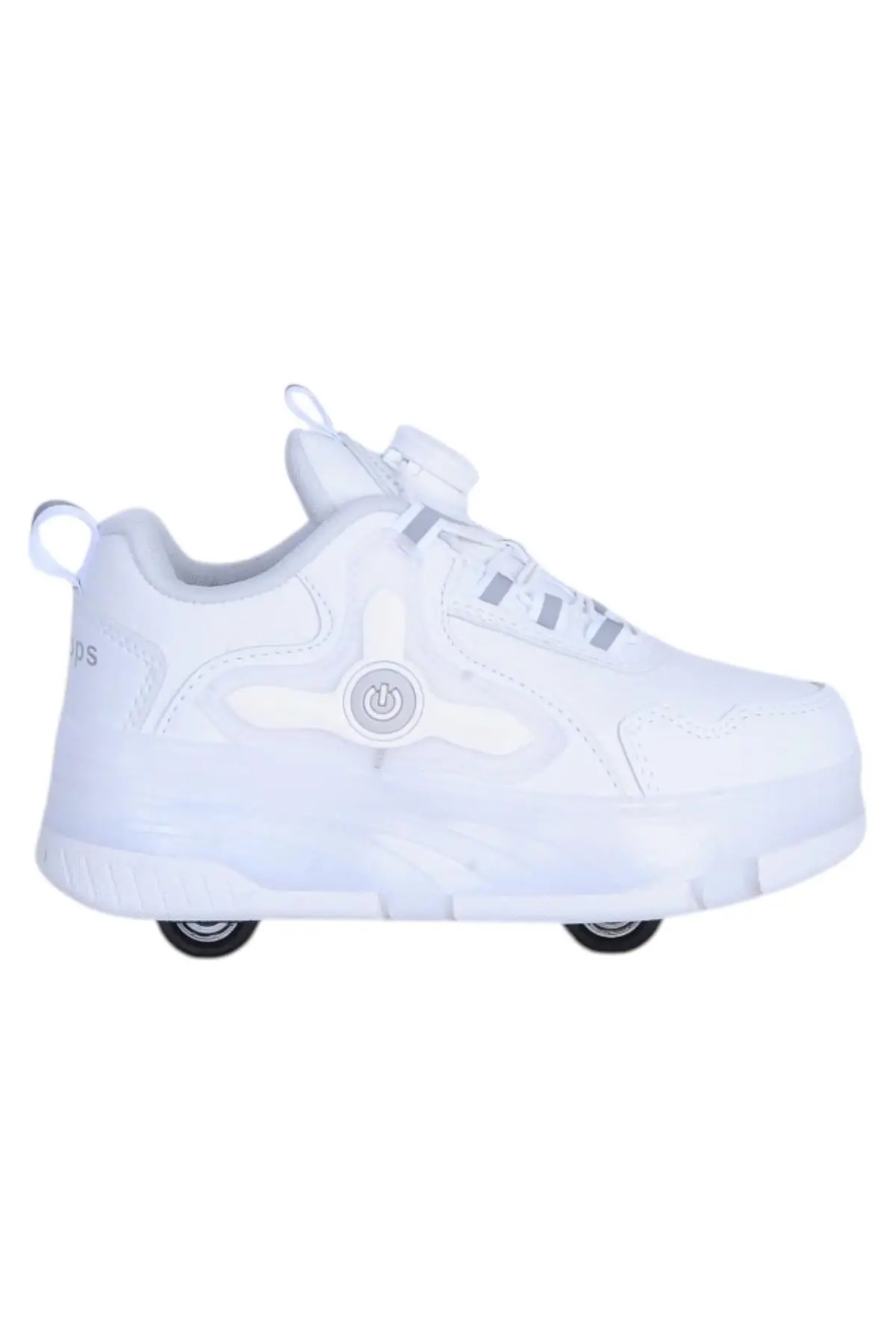 Ndrops 034 Beyaz Patenli Kız Çocuk Spor Ayakkabı
