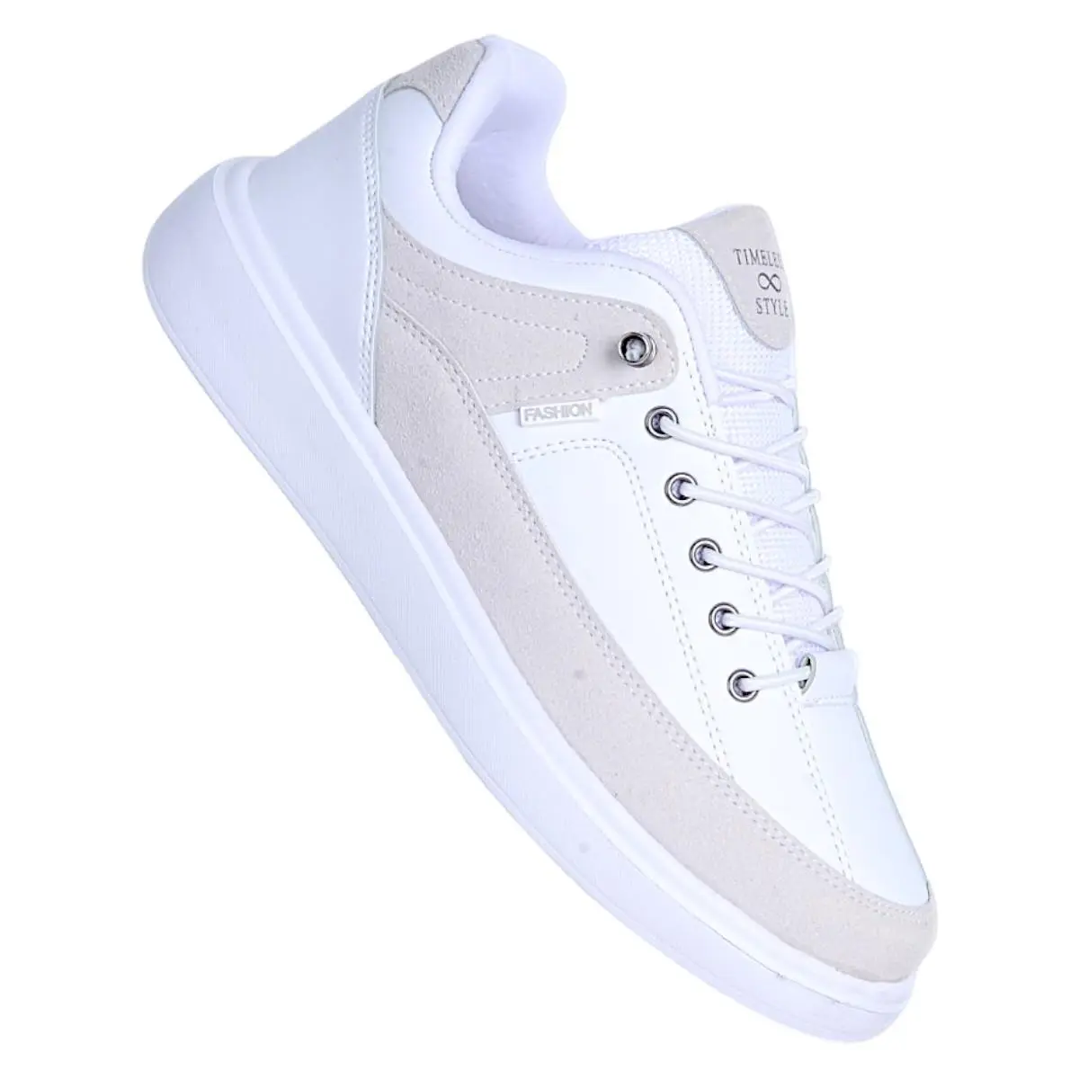 Racıng 046 Cilt Beyaz Erkek Sneaker Ayakkabı