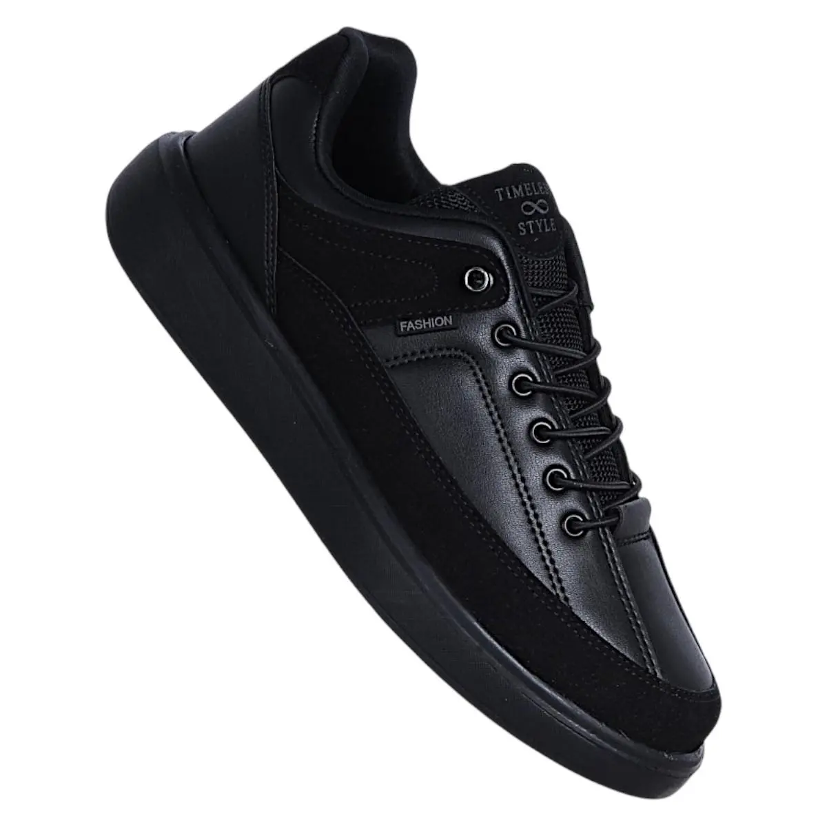 Racıng 046 Cilt Siyah Erkek Sneaker Ayakkabı