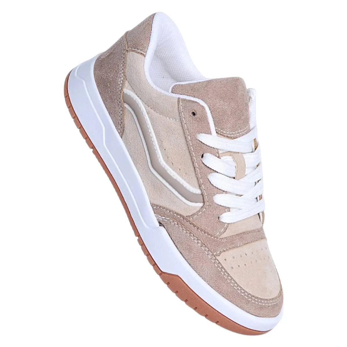 Stıllo 1013 Zn Cilt Bej Kadın Sneaker Ayakkabı