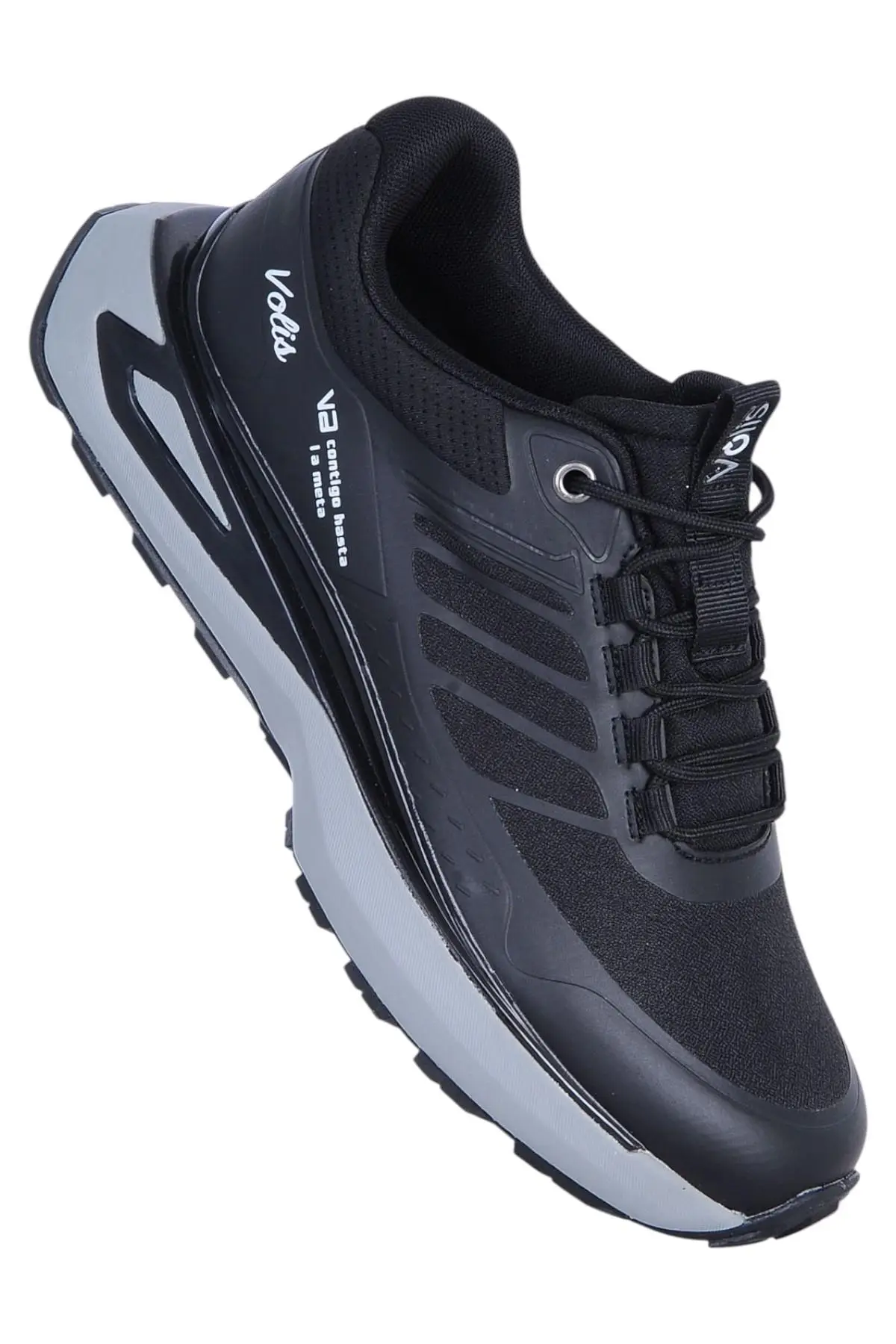 Volis 26514-M Siyah Erkek Sneaker Spor Ayakkabı