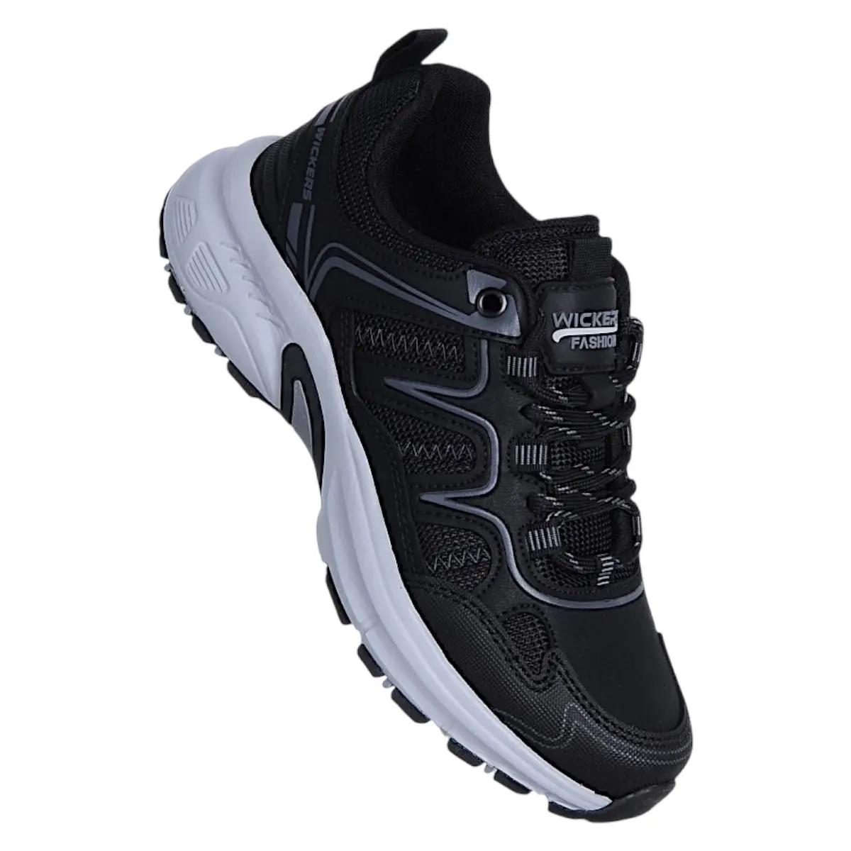 Wickers 2919 Cilt Siyah Kışlık Erkek Çocuk Sneaker Ayakkabı