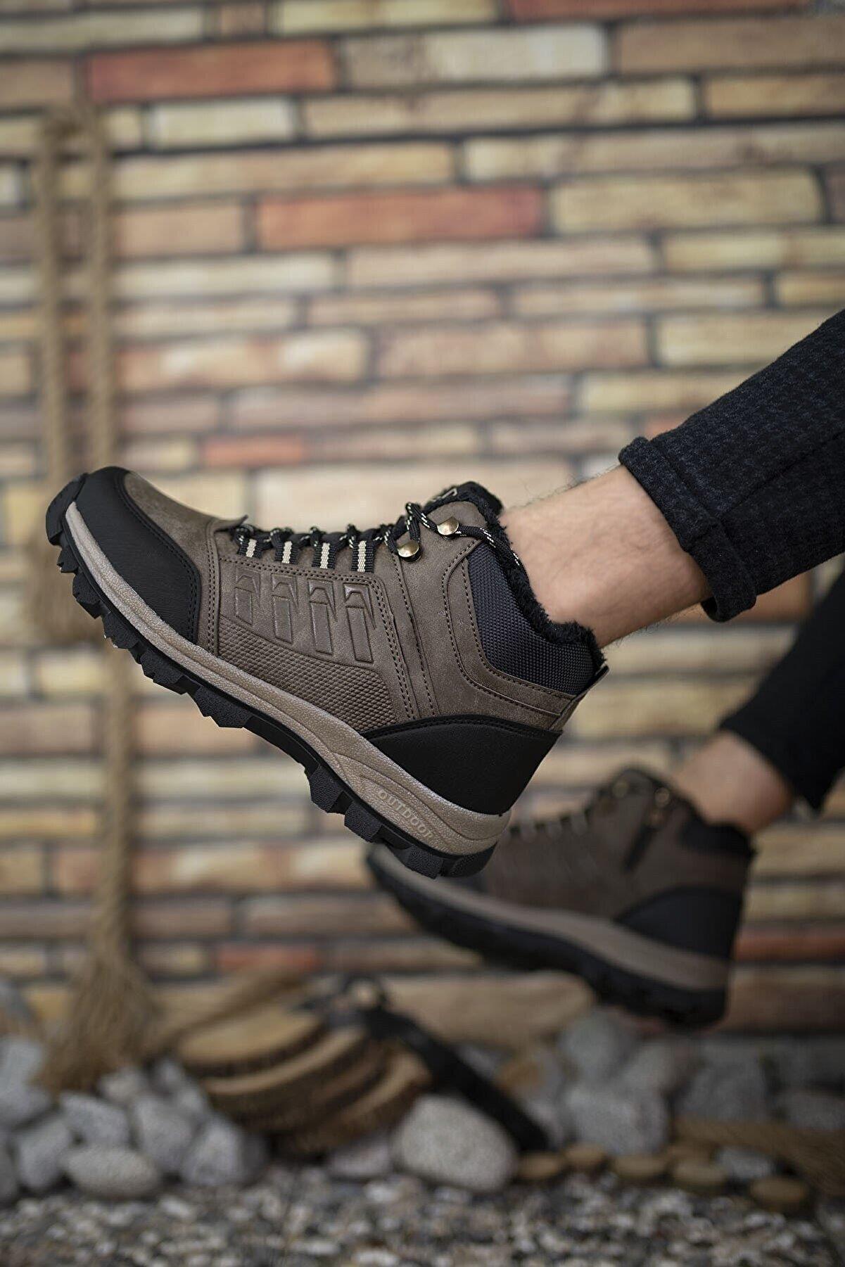 X-Step X6 Vizyon Termal Kürklü Kışlık Erkek Bot Ayakkabı
